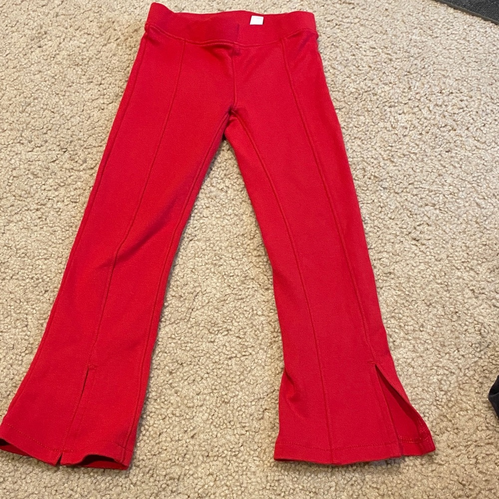Place Bright Red Kids flare bottoms
